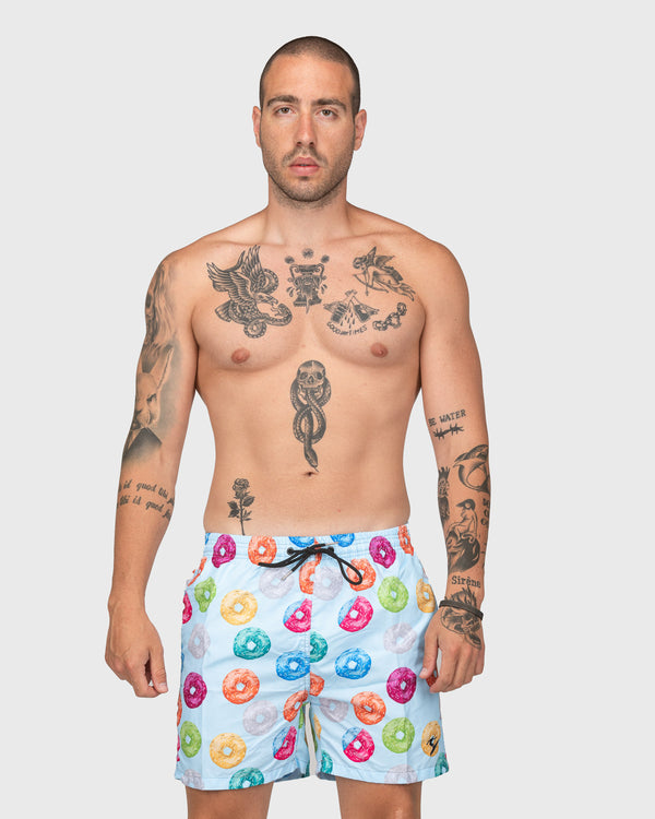 SWIMMING SHORTS DONUTS 44-3701 - indi-man