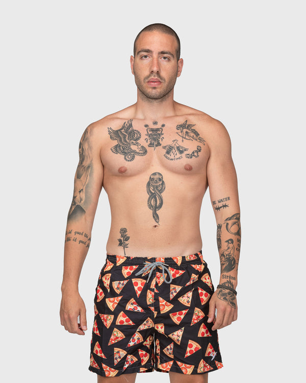 SWIMMING SHORTS PIZZA 44-3732 - indi-man