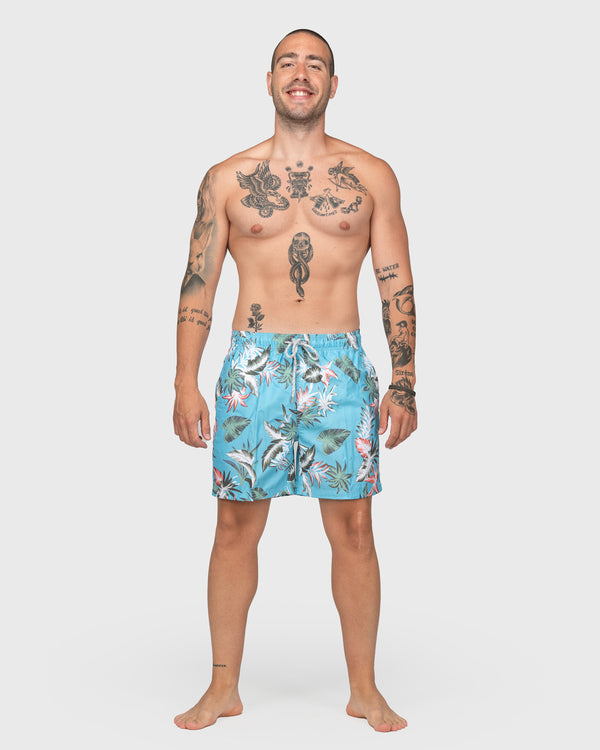 SWIMMING SHORTS FLOWER 44-415075 - indi-man