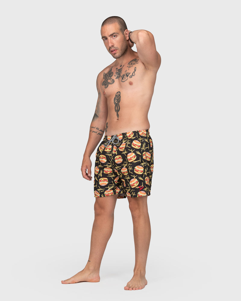 SWIMMING SHORTS BURGER 44-3733 - indi-man