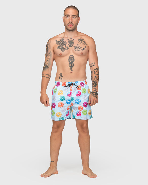 SWIMMING SHORTS DONUTS 44-3701 - indi-man