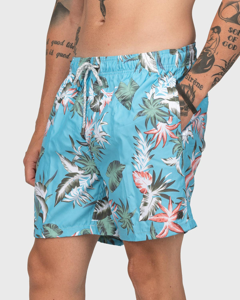 SWIMMING SHORTS FLOWER 44-415075 - indi-man