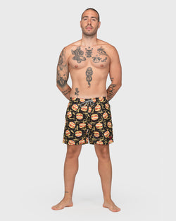 SWIMMING SHORTS BURGER 44-3733 - indi-man